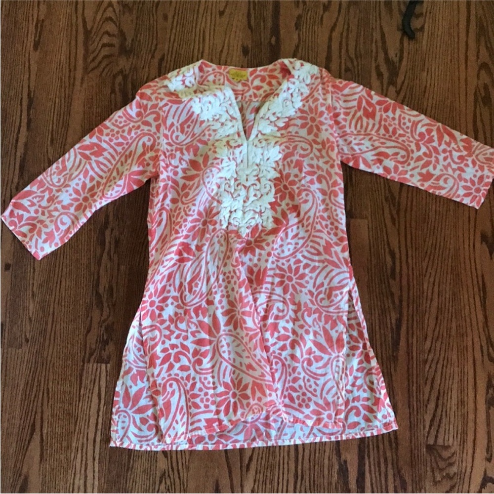 Roberta Roller Rabbit Paisley Tunic Cover-up